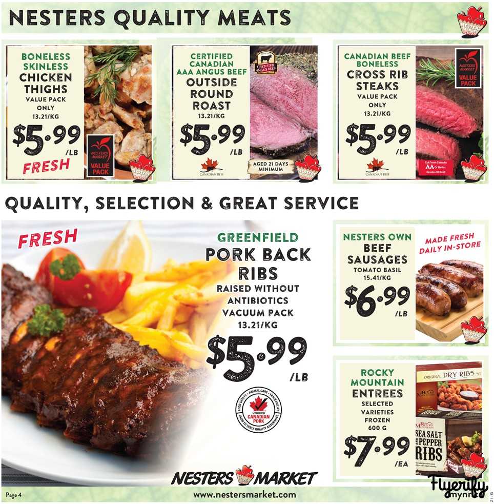 Nesters Market Flyer March 29 to April 4 Canada