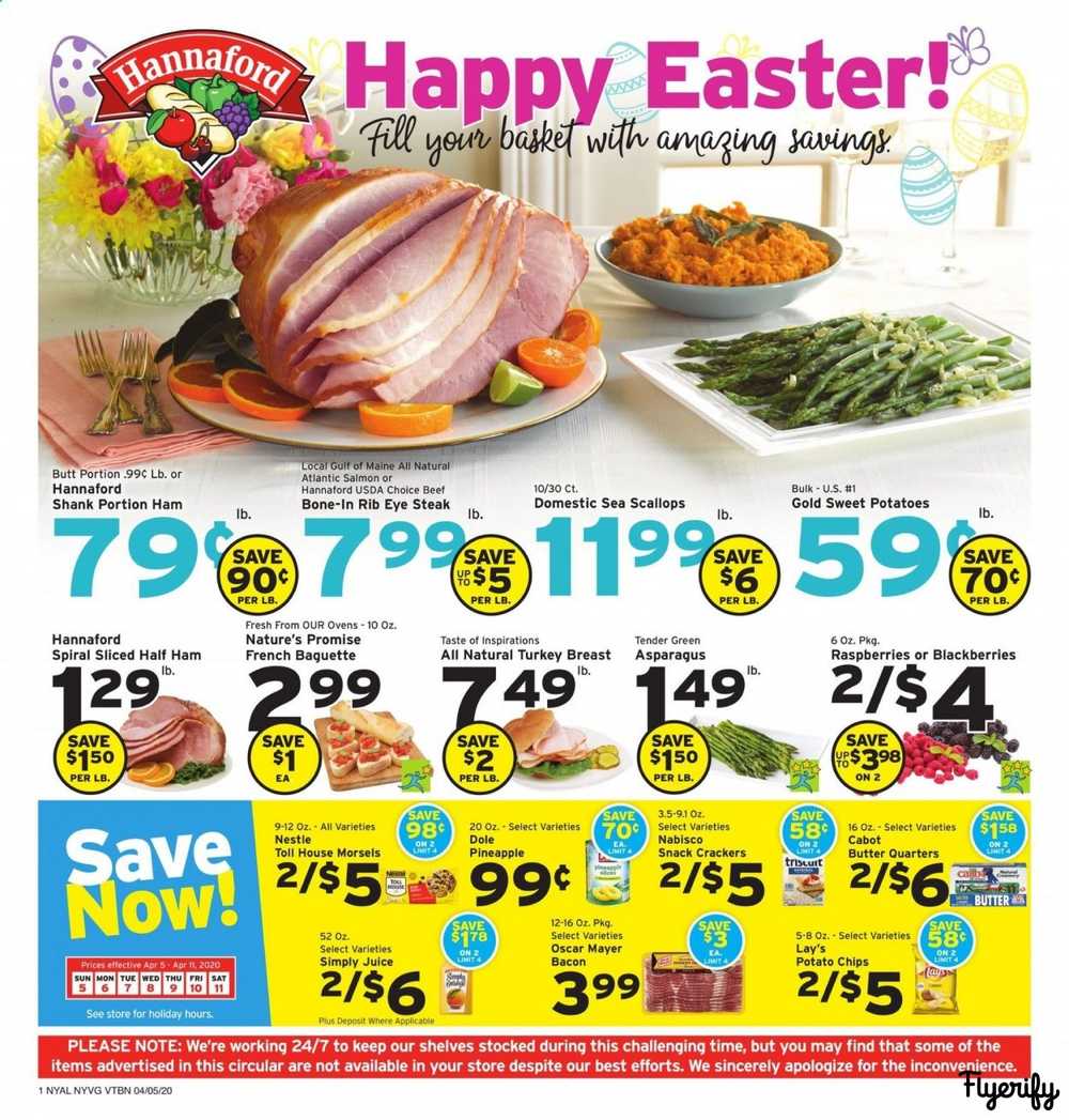 Hannaford Supermarkets Flyers