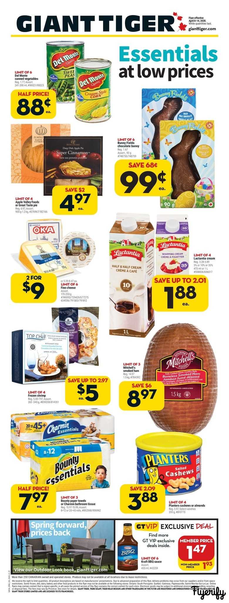 Giant Tiger (ON) Flyer April 8 to 14 Canada