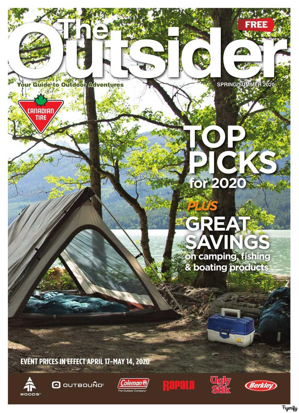 Canadian Tire The Outsider Catalogue April 17 To May 14 Canada
