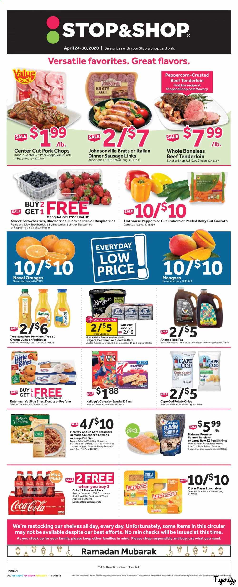 Stop & Shop Weekly Ad & Flyer April 24 to 30 Canada