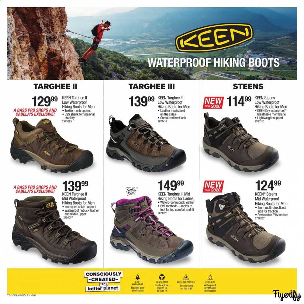 cabelas keen hiking boots