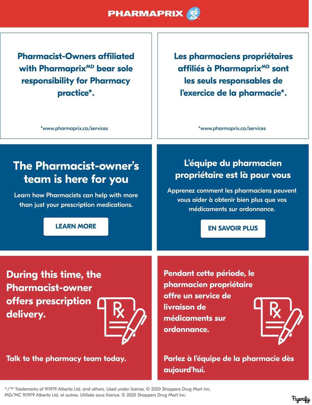 Livraison médicament pharmaprix