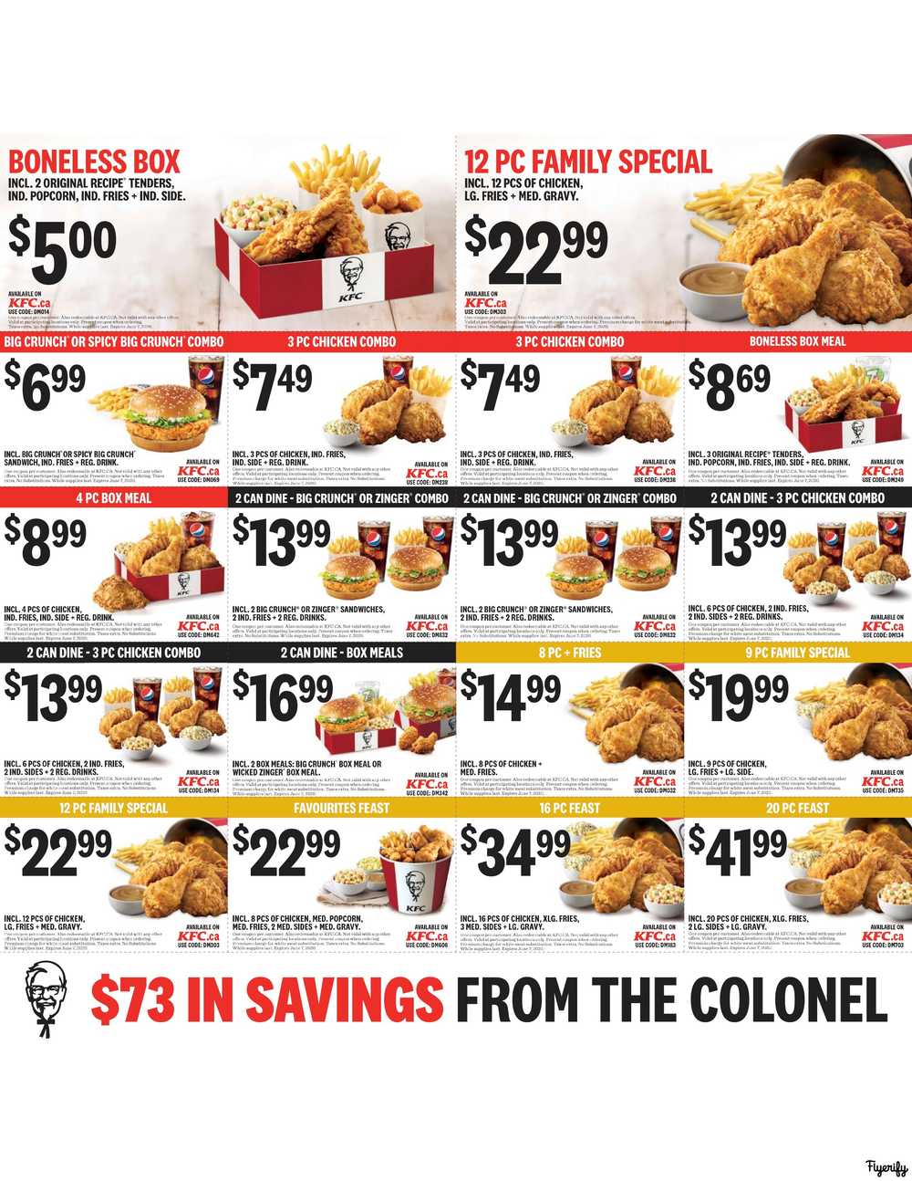 kfc coupons community news events information orleans hub kfc bogo