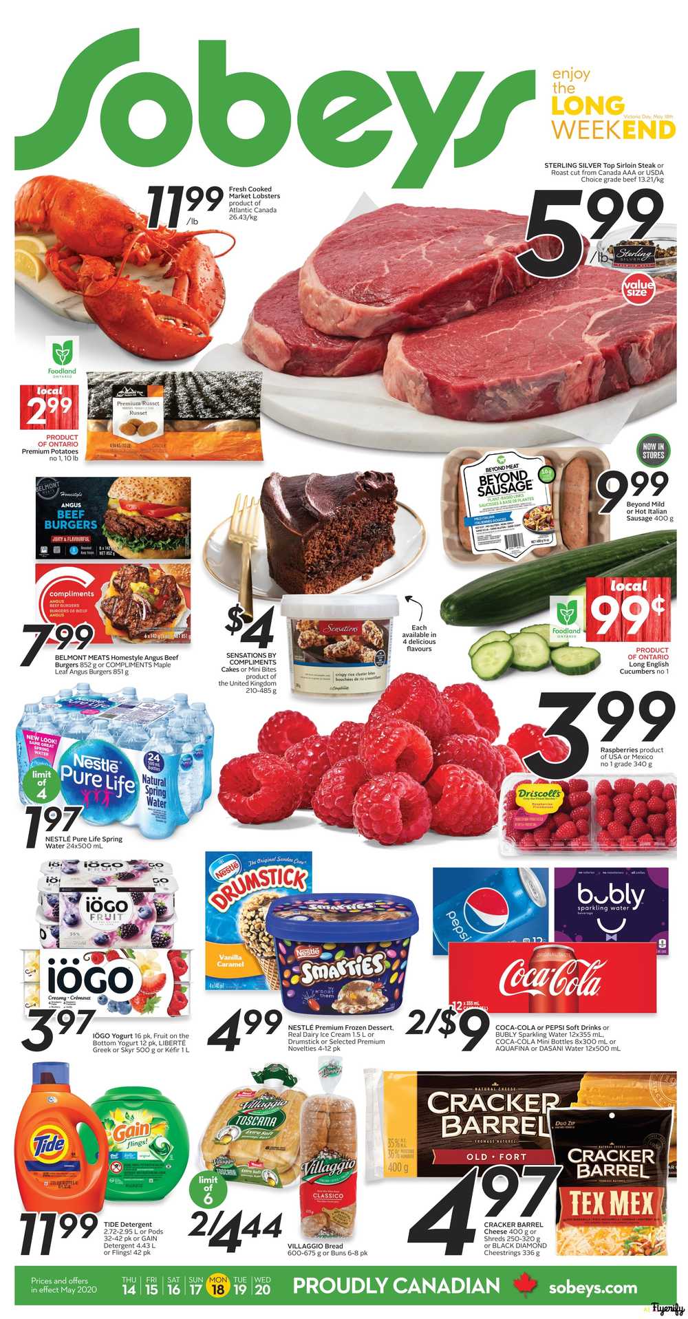 Sobeys (ON) Flyer May 14 to 20 Canada Sobeys (ON) Flyer May 14 to 20 Canada