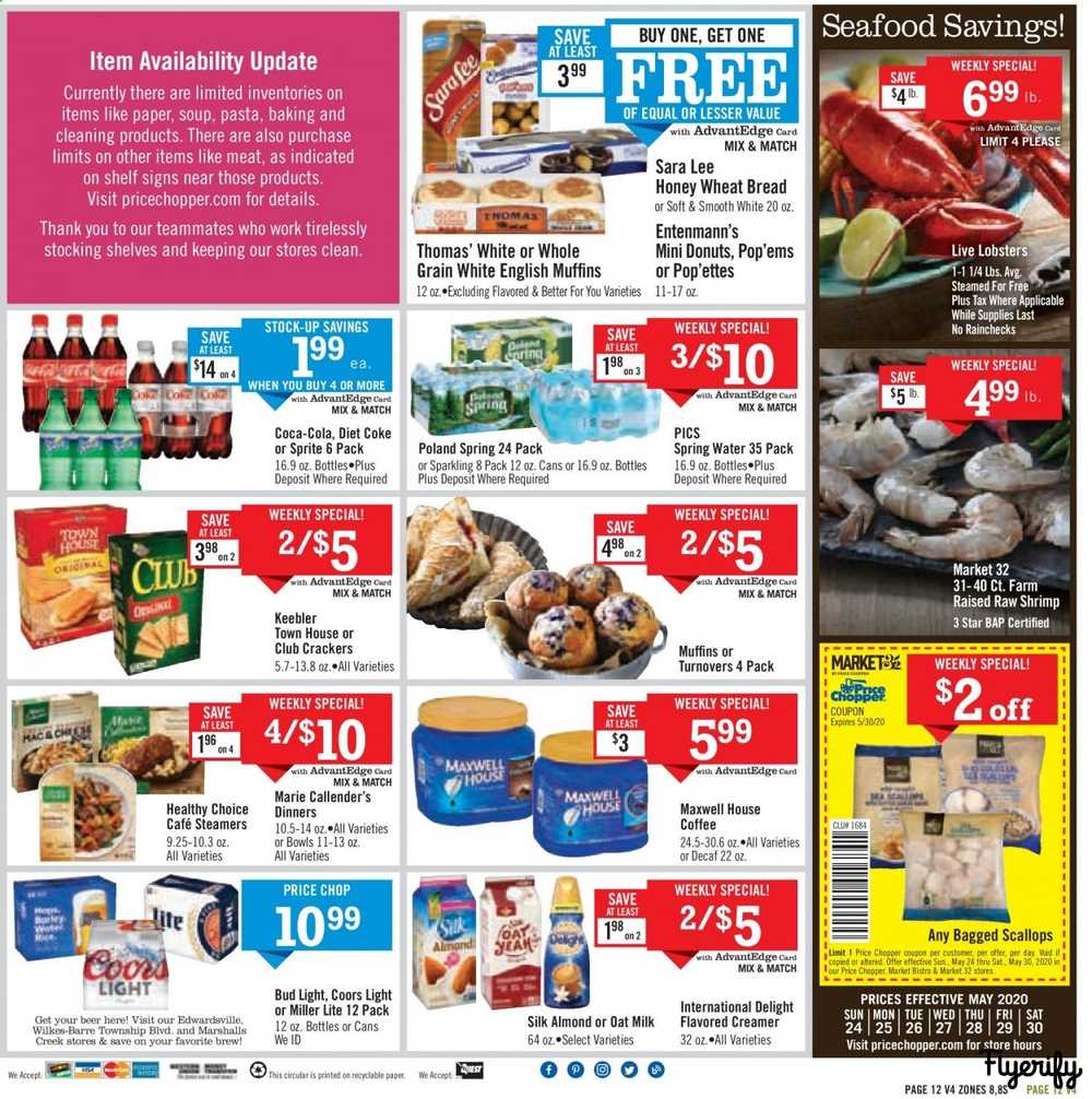 Price Chopper Weekly Ad & Flyer May 24 to 30 Canada