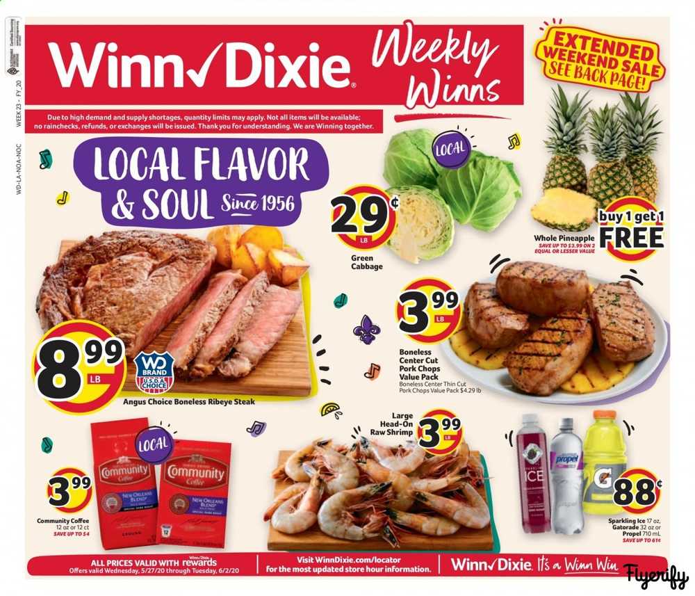 Winn dixie flyers
