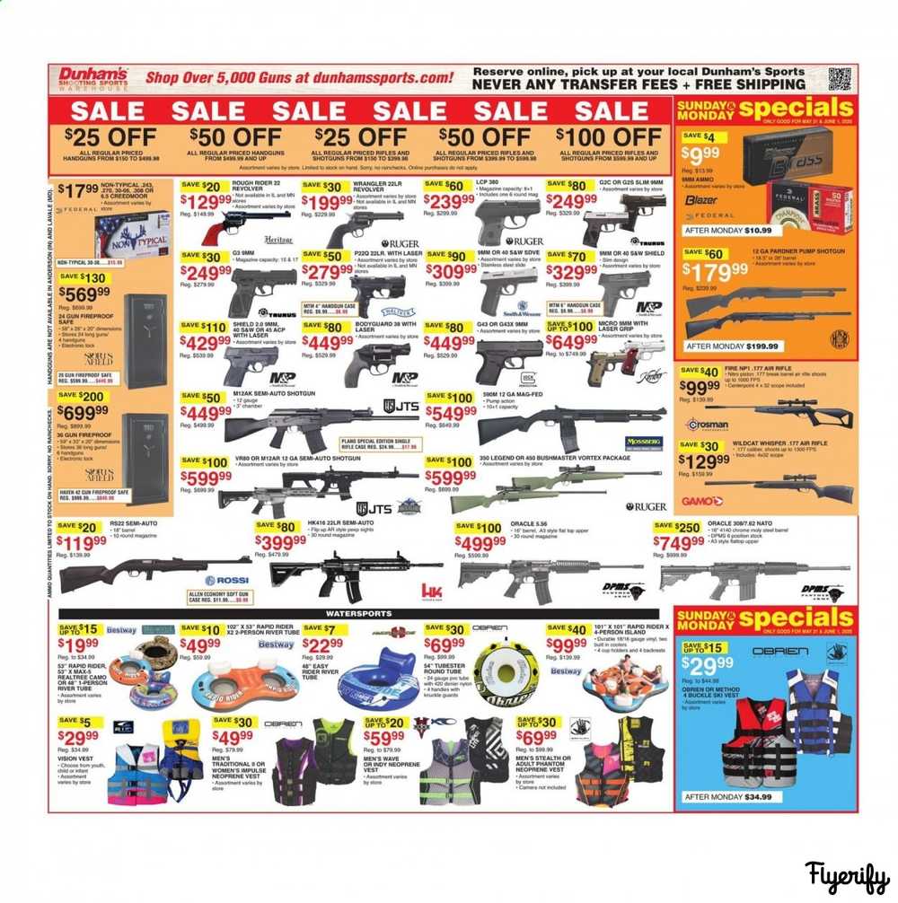 Dunham's Sports Weekly Ad & Flyer May 30 to June 4 Canada