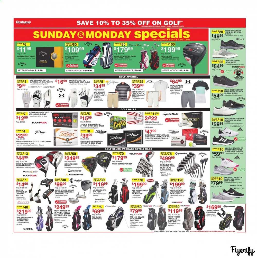 Dunham's Sports Weekly Ad & Flyer May 30 to June 4 Canada