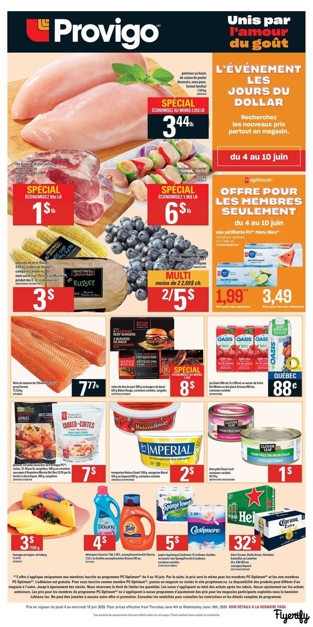 Provigo Flyer June 4 to 10 Canada