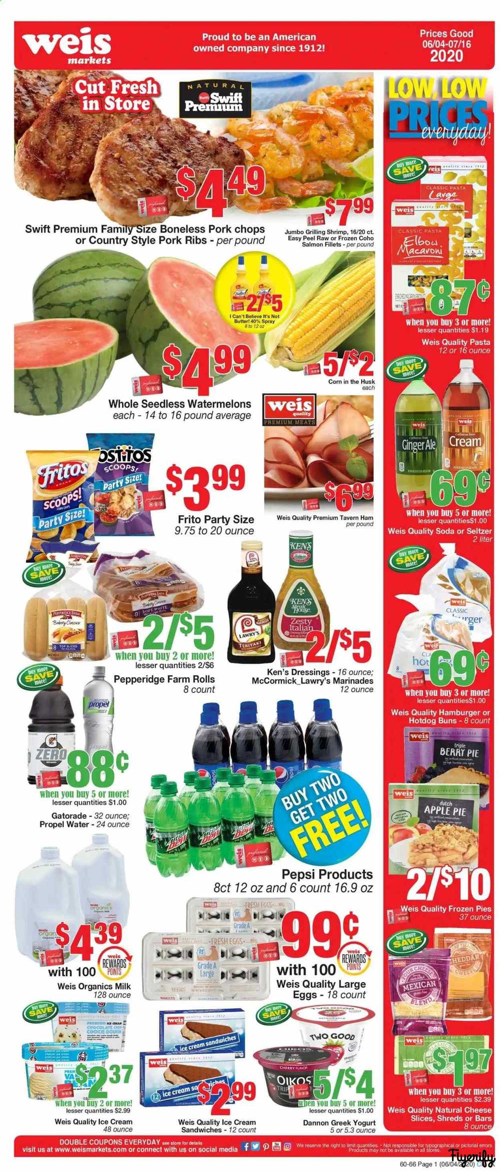 Weis Weekly Ad & Flyer June 4 to July 16 Canada
