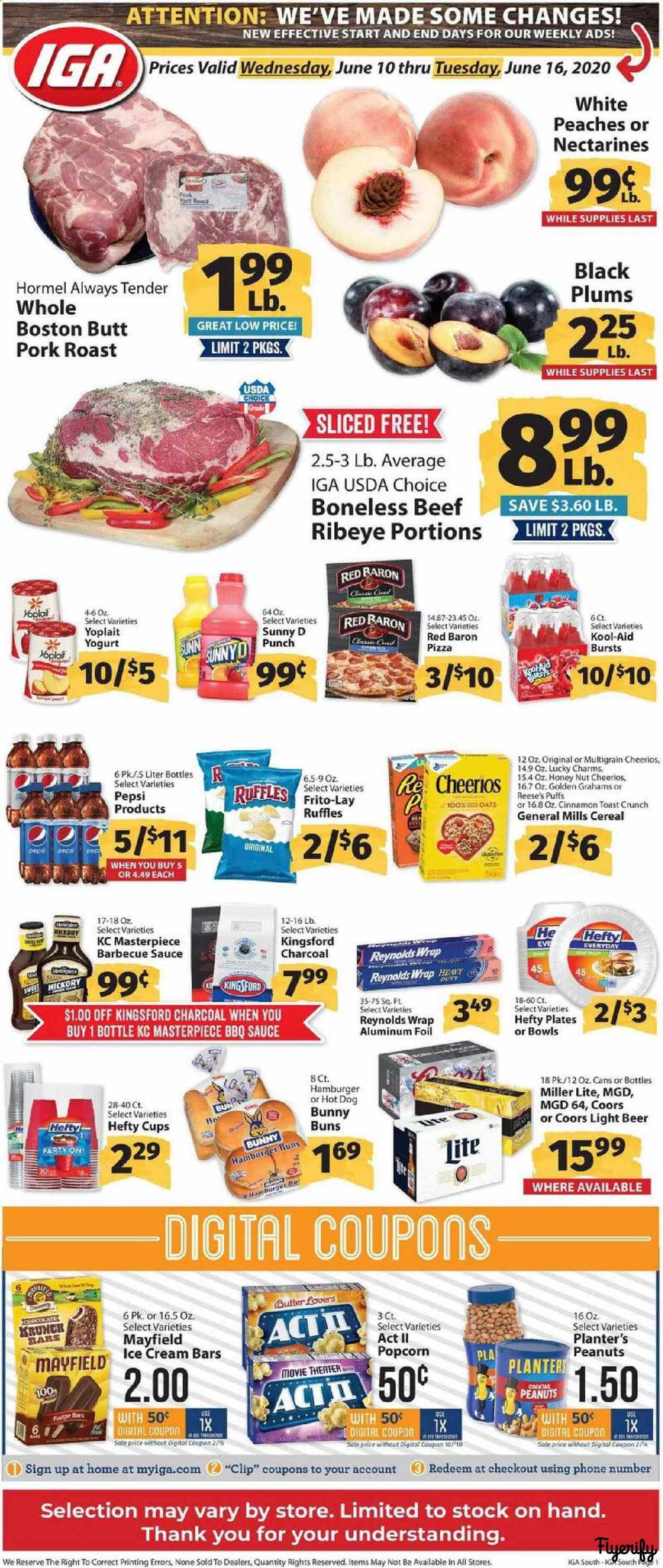 IGA (Kentucky) Weekly Ad & Flyer June 10 to 16 Canada
