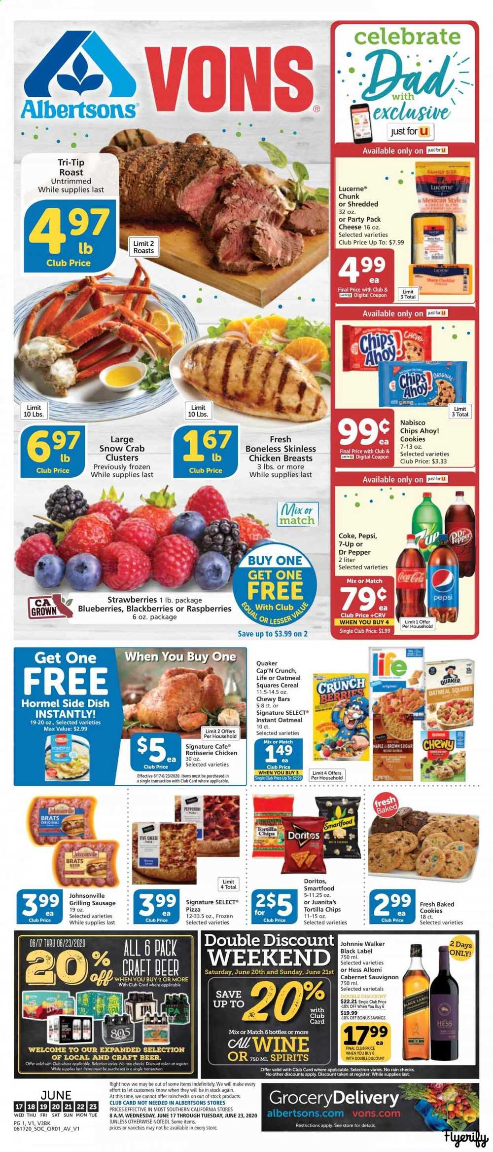 Vons Weekly Ad & Flyer June 17 to 23 Canada