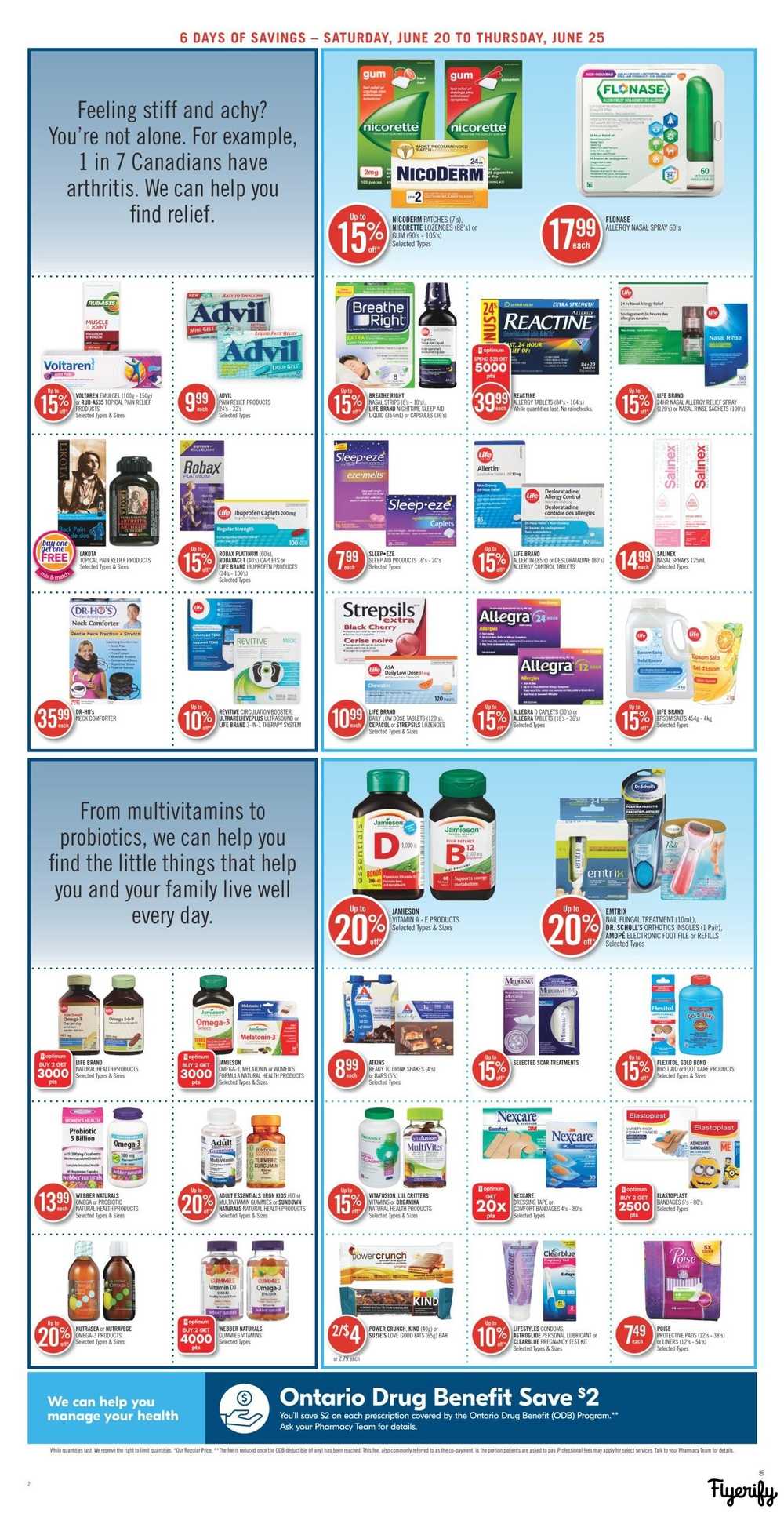 Shoppers Drug Mart (ON) Flyer June 20 to 25 Canada