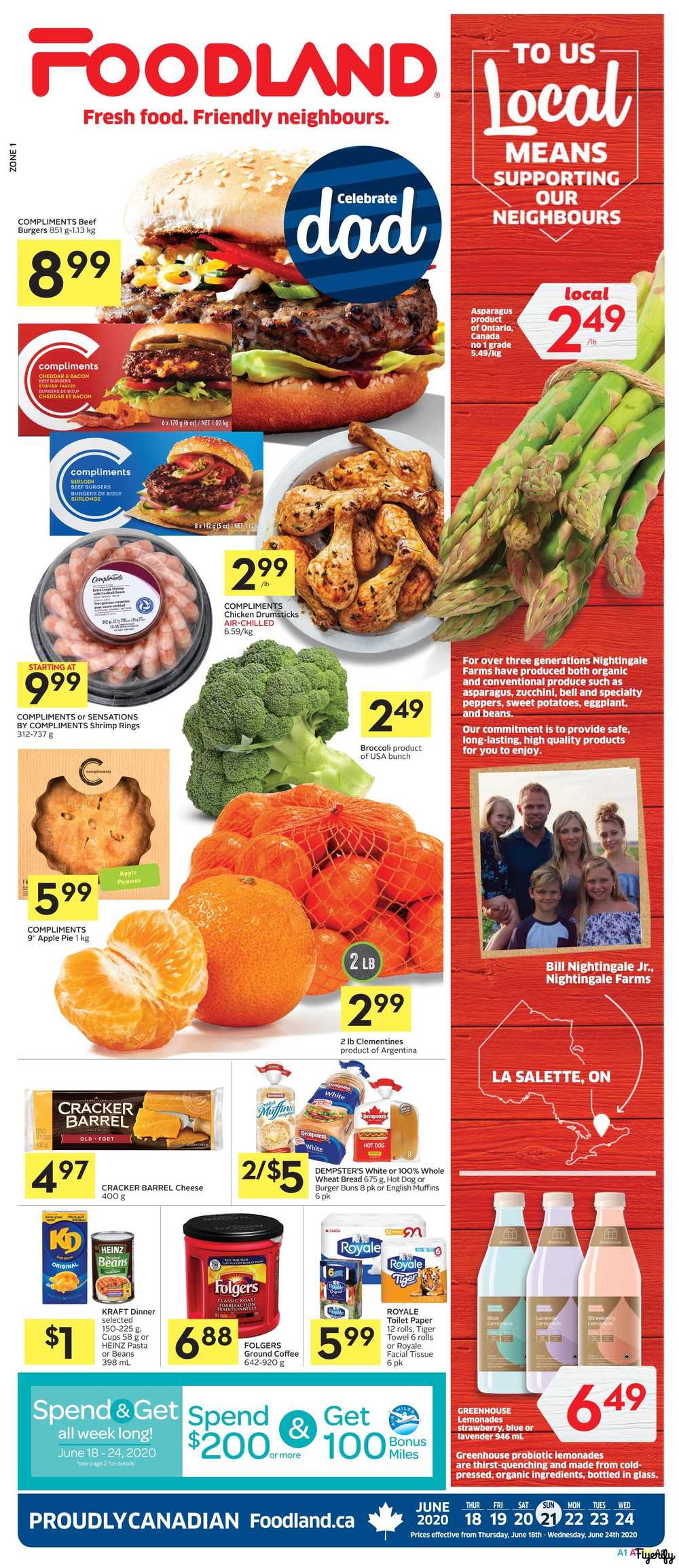 Foodland (ON) Flyer June 18 to 24 Canada