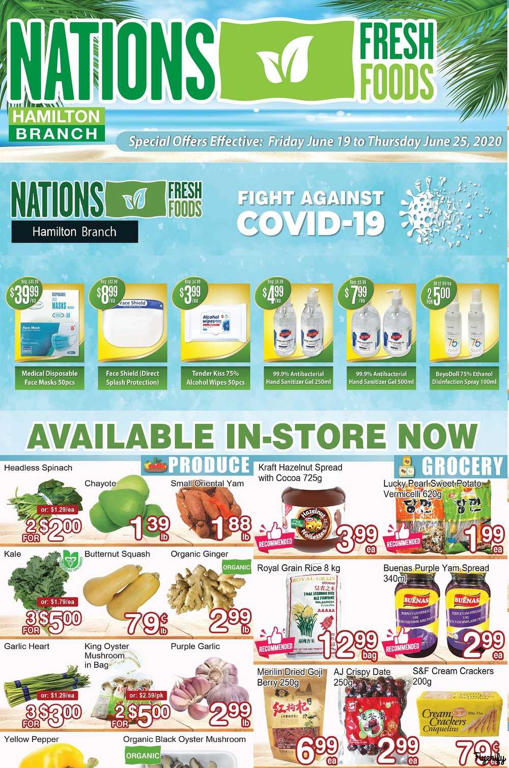 Nations Fresh Foods (Hamilton) Flyer June 19 to 25 Canada