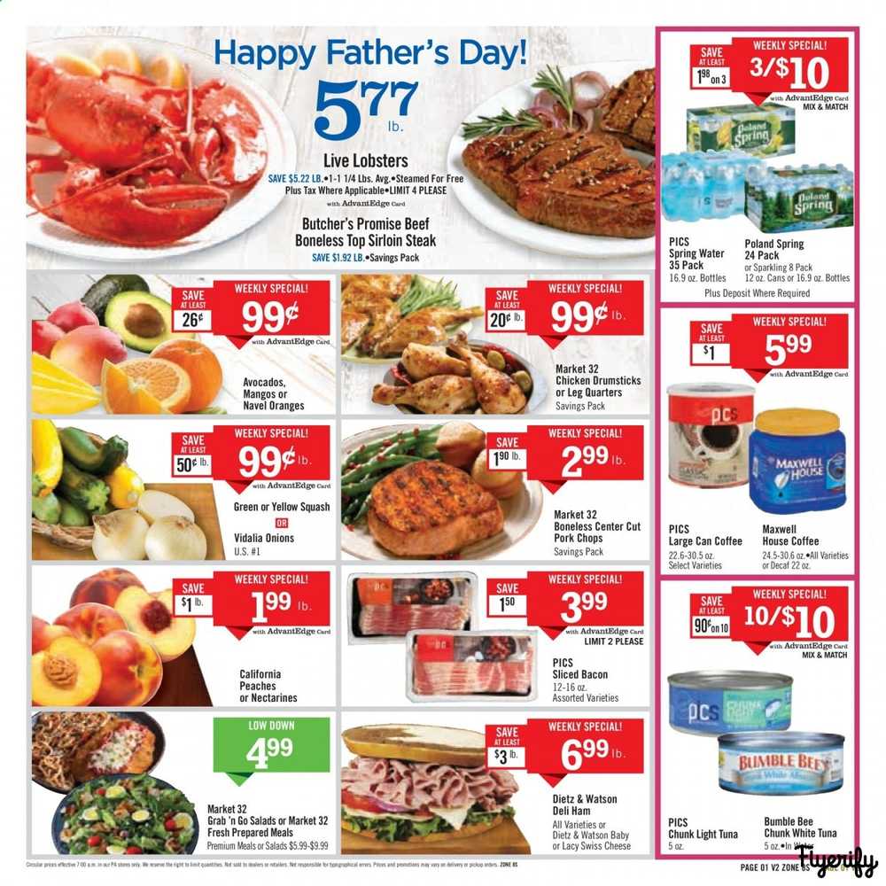 Price Chopper Weekly Ad & Flyer June 21 to 27 Canada