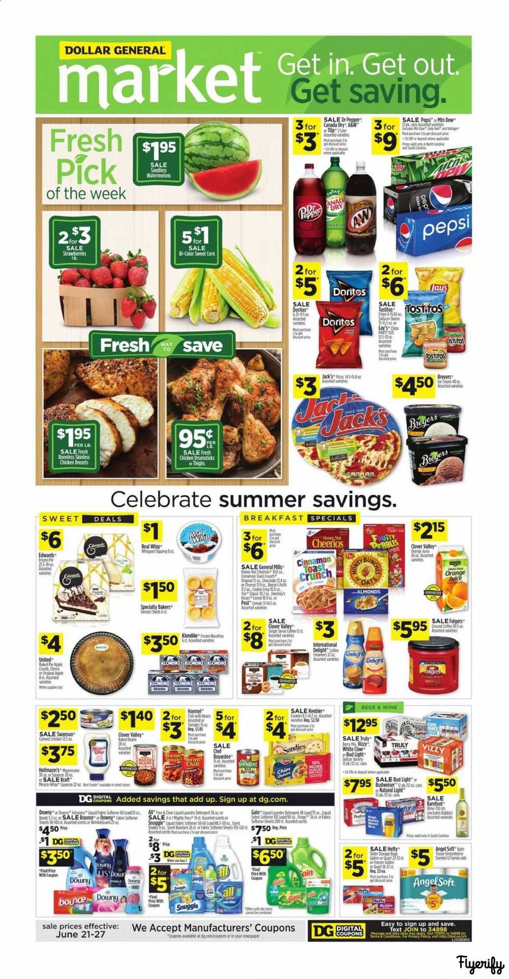 Dollar General Weekly Ad &amp; Flyer June 21 to 27 Canada