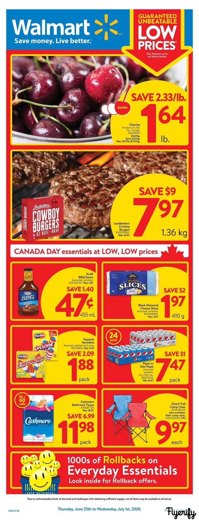 crystal flyer walmart