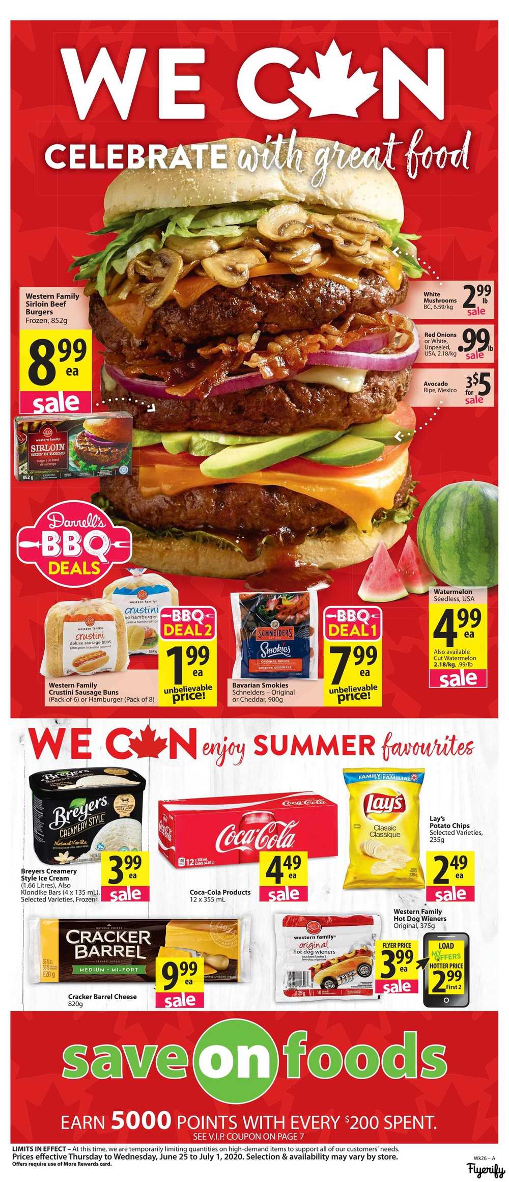 Save on Foods (BC) Flyer June 25 to July 1 Canada