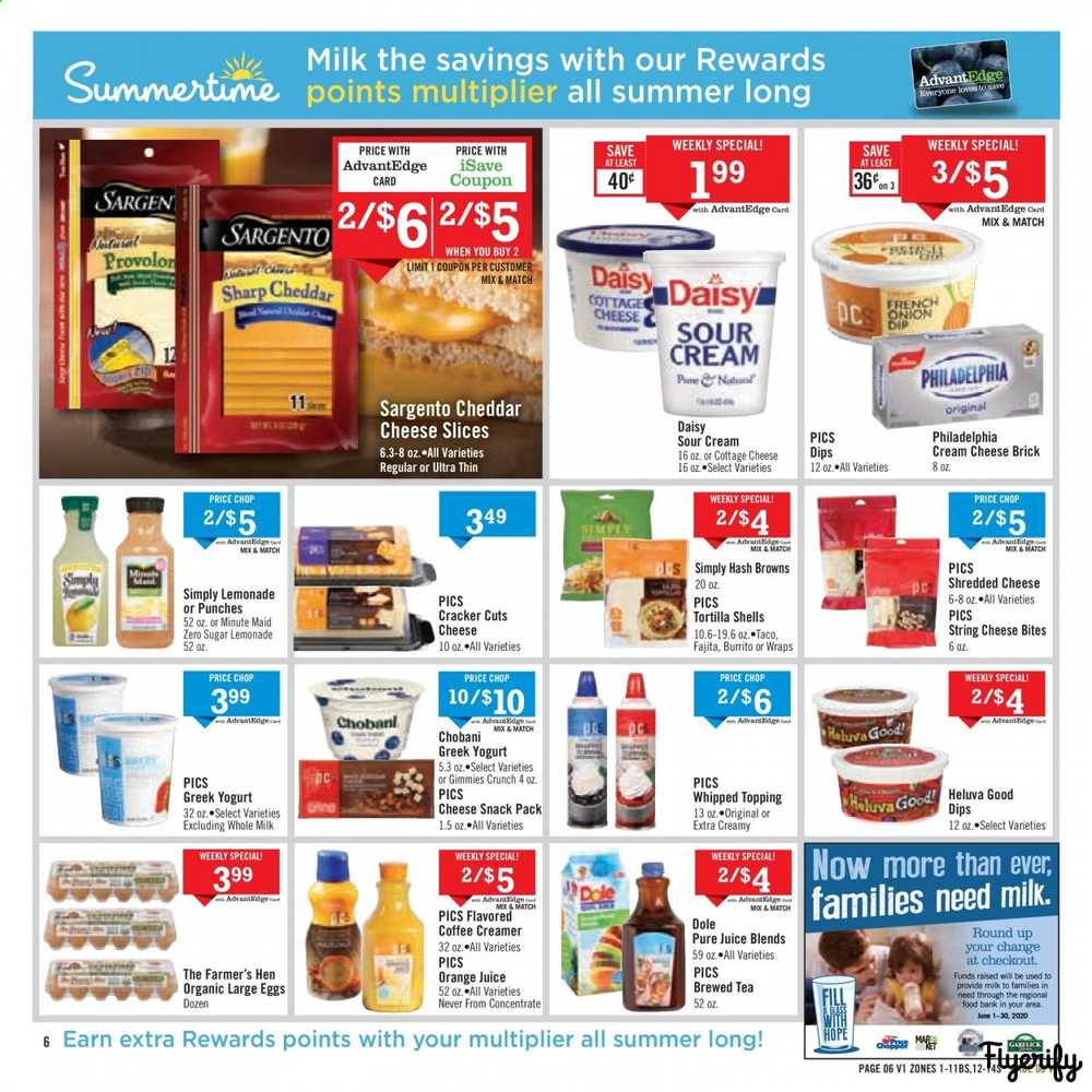 Price Chopper (Summertime) Weekly Ad & Flyer June 28 to July 4 Canada