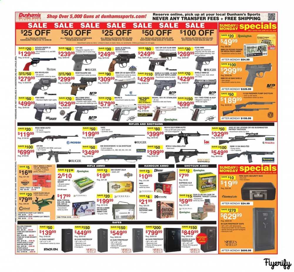 Dunham's Sports Weekly Ad & Flyer June 27 To July 2 Canada