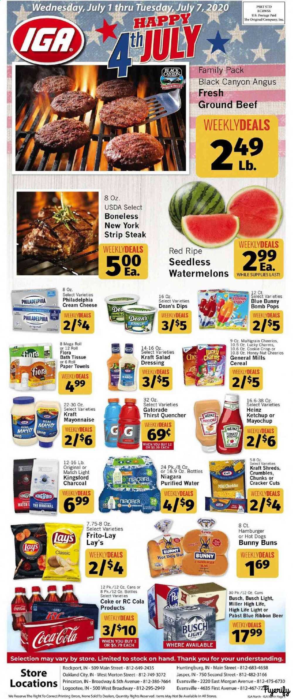 IGA (Indiana) Weekly Ad & Flyer July 1 to 7 Canada