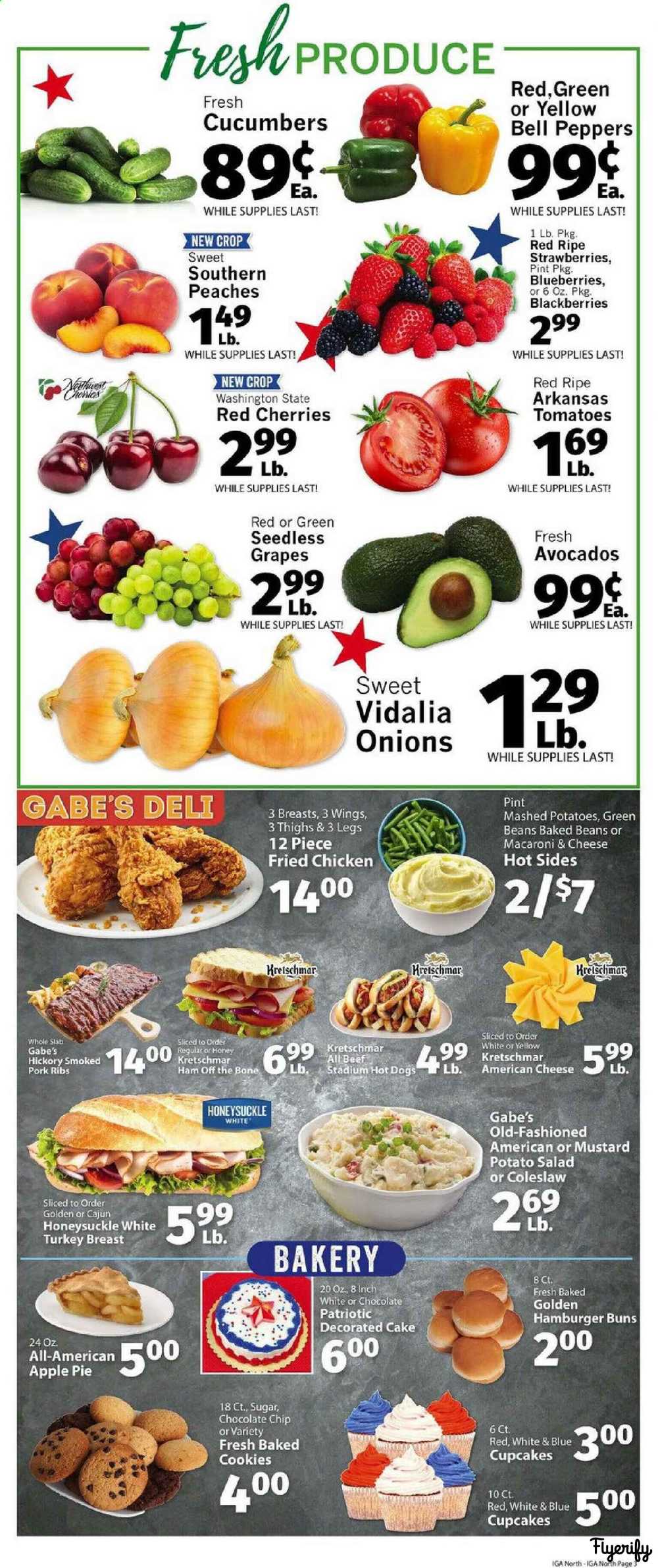IGA (Indiana) Weekly Ad & Flyer July 1 to 7 Canada