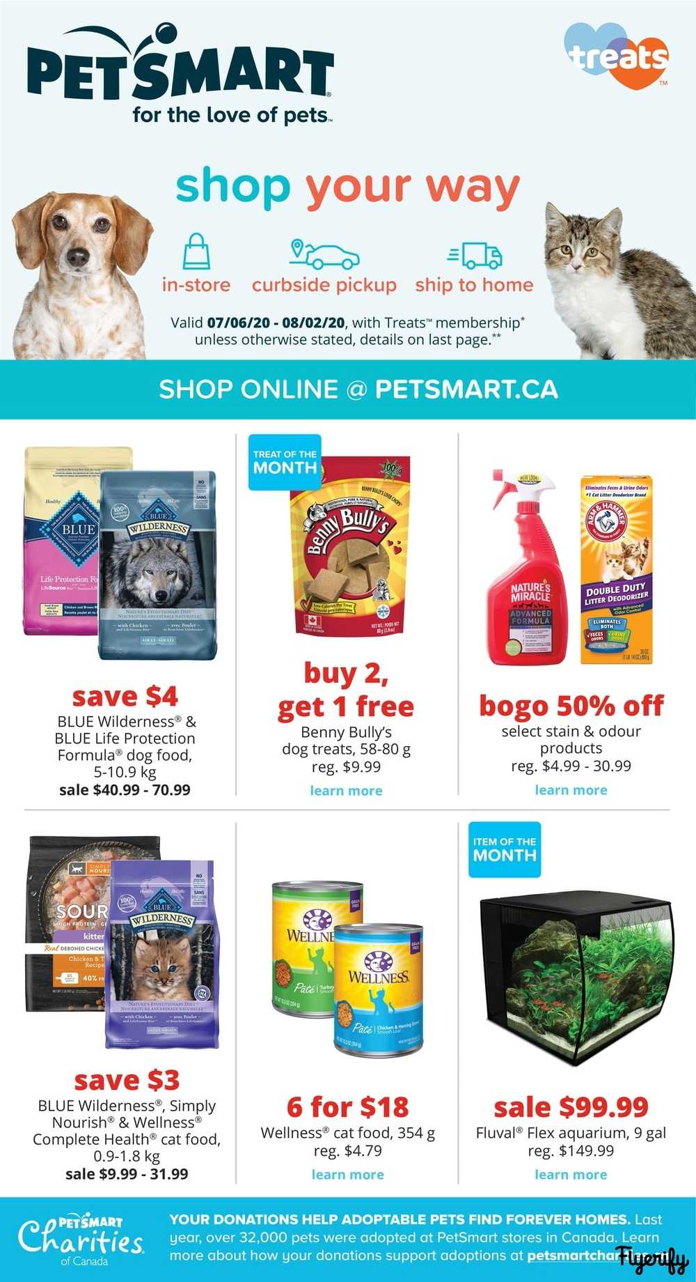 PetSmart Flyer July 6 to August 2 Canada