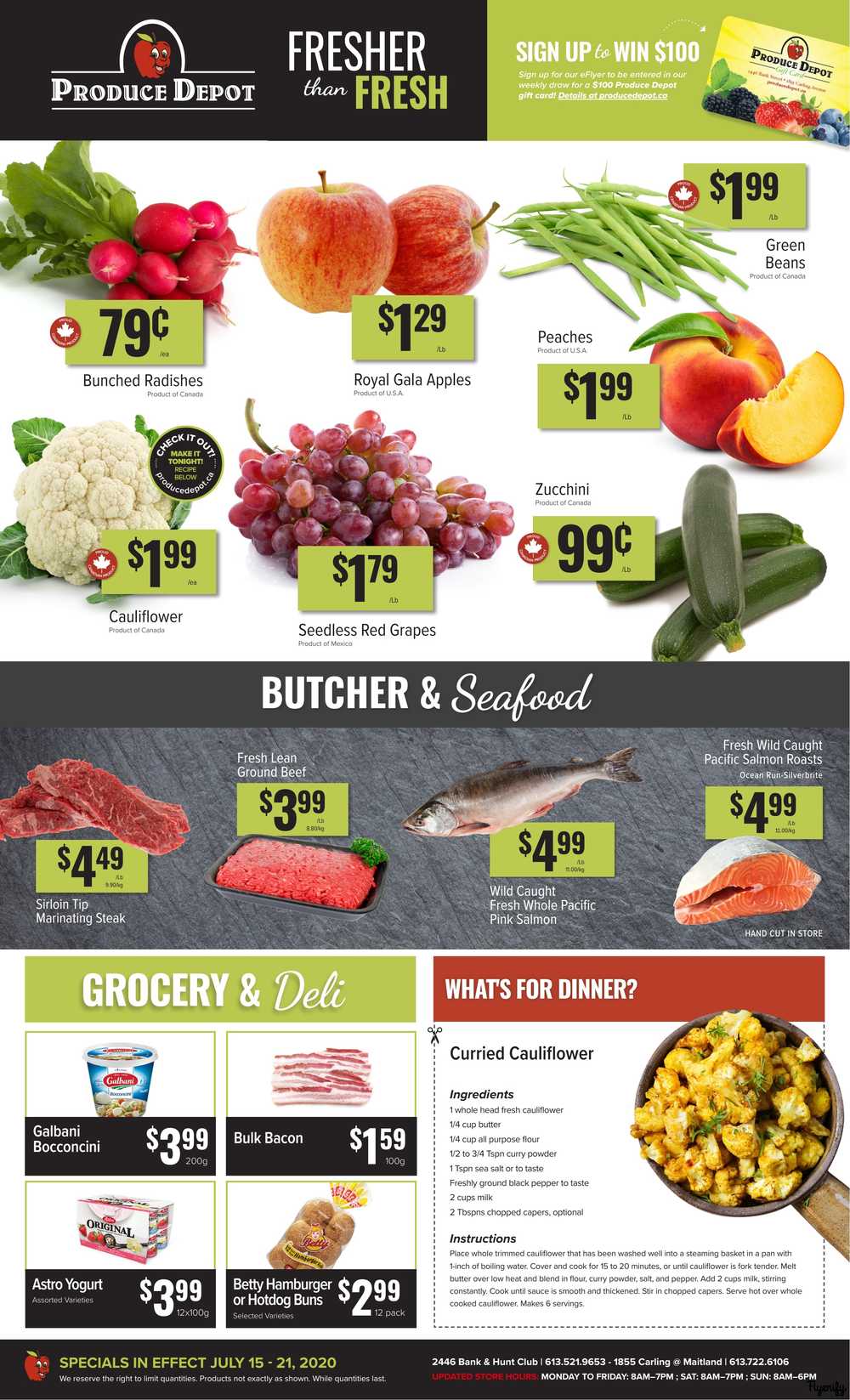 Produce Depot Flyer July 15 to 21 Canada