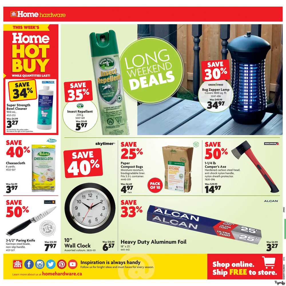 Home Hardware (BC) Flyer July 30 to August 12 Canada