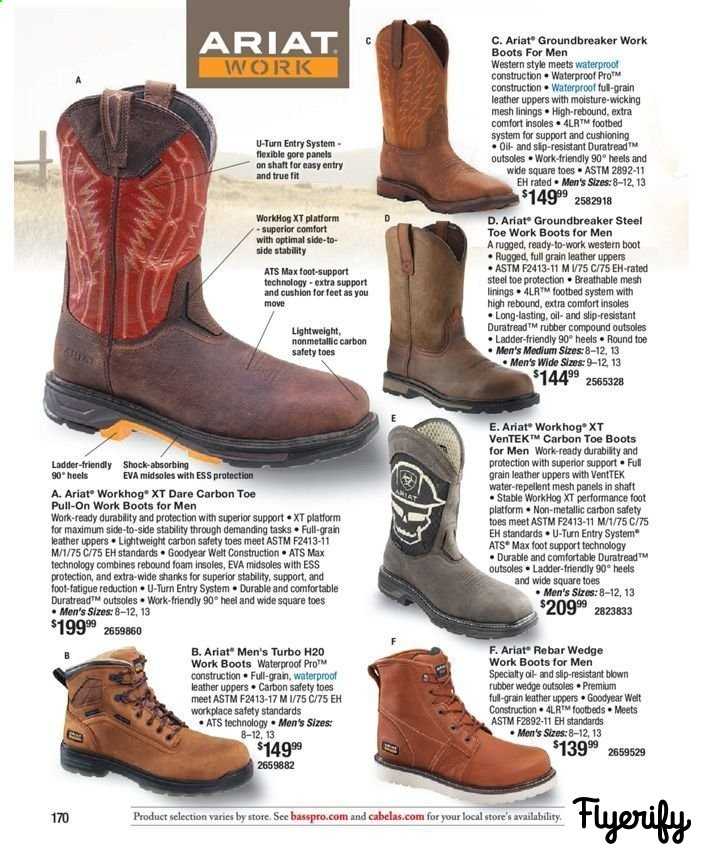 bass pro work boots