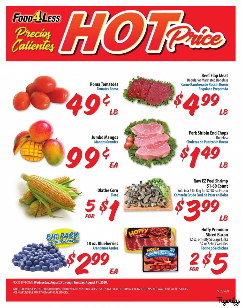 Food 4 Less Weekly Ad Flyer August 5 To 11 Canada