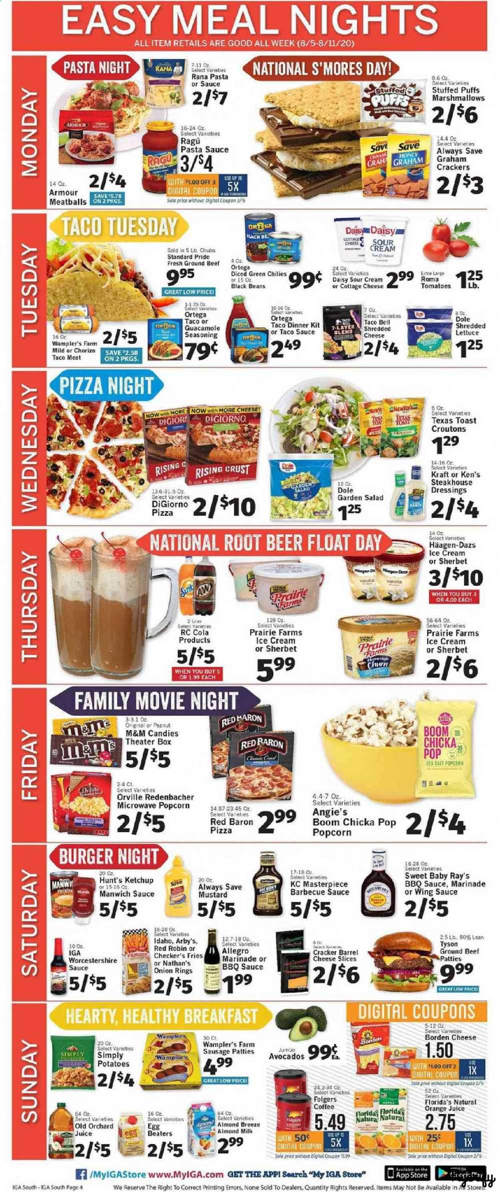 IGA (Kentucky) Weekly Ad & Flyer August 5 to 11 Canada