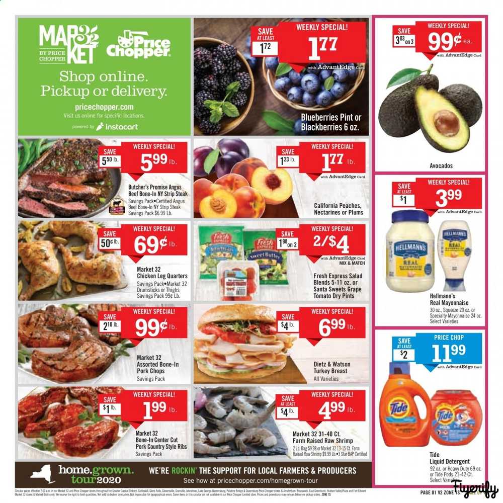 Price Chopper (Summertime) Weekly Ad & Flyer August 9 to 15 Canada