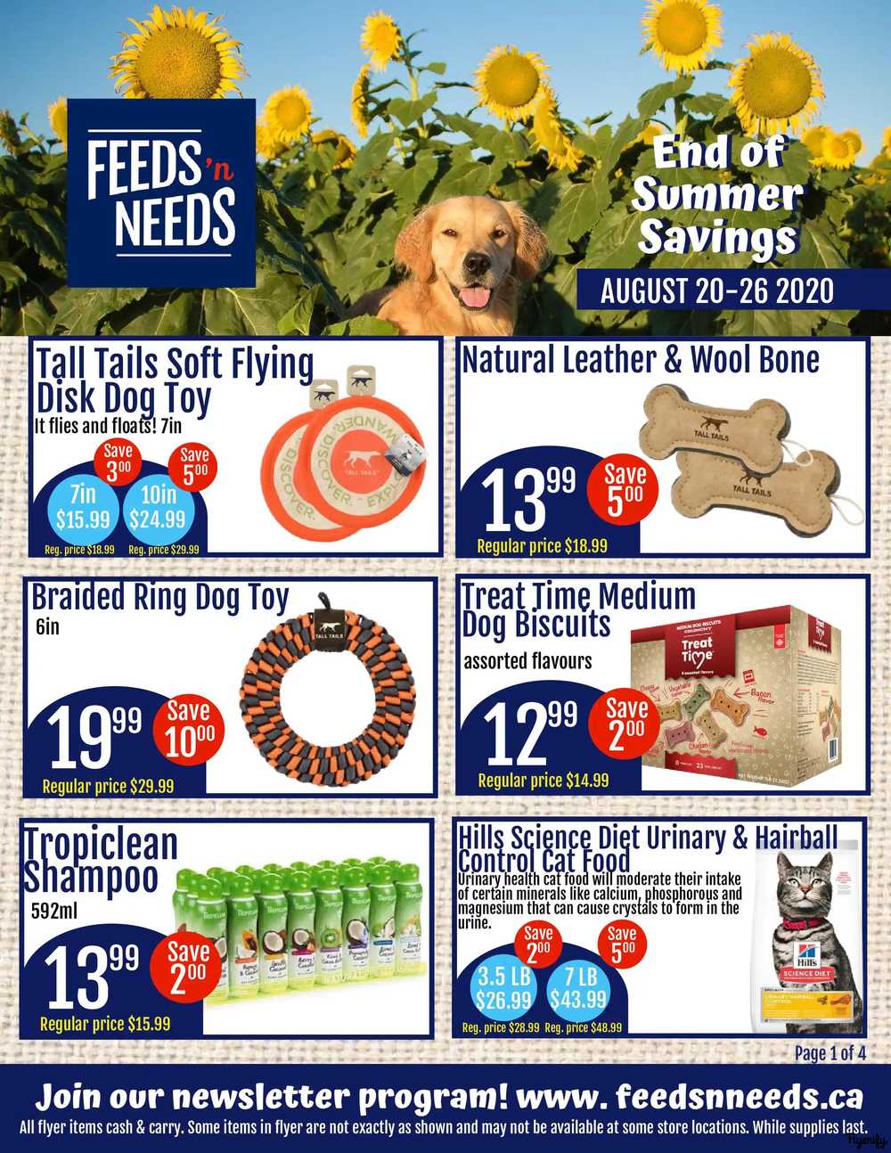 ShurGain Feeds'n Needs Flyers