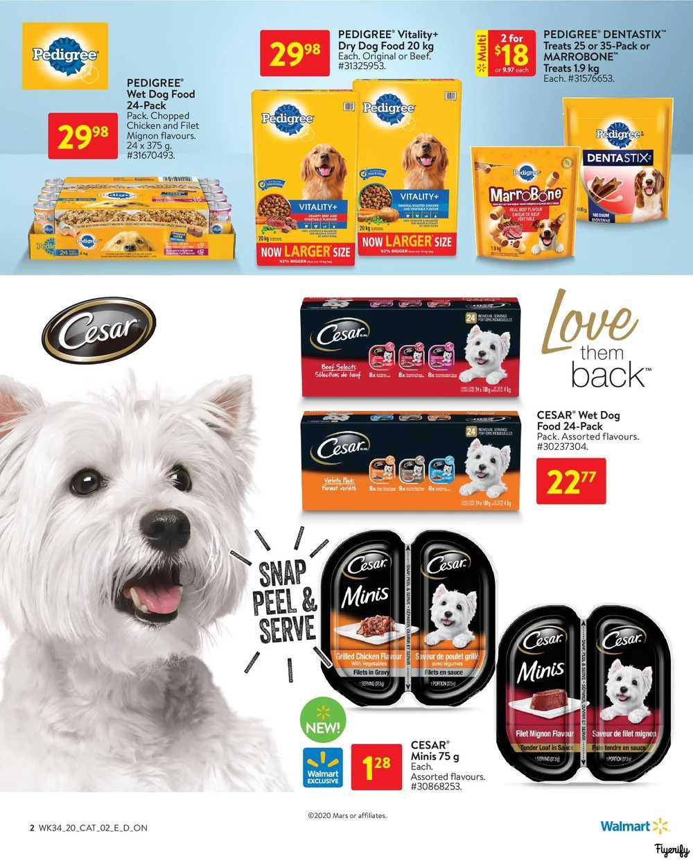 Walmart Pets Flyer September 17 to 30 Canada
