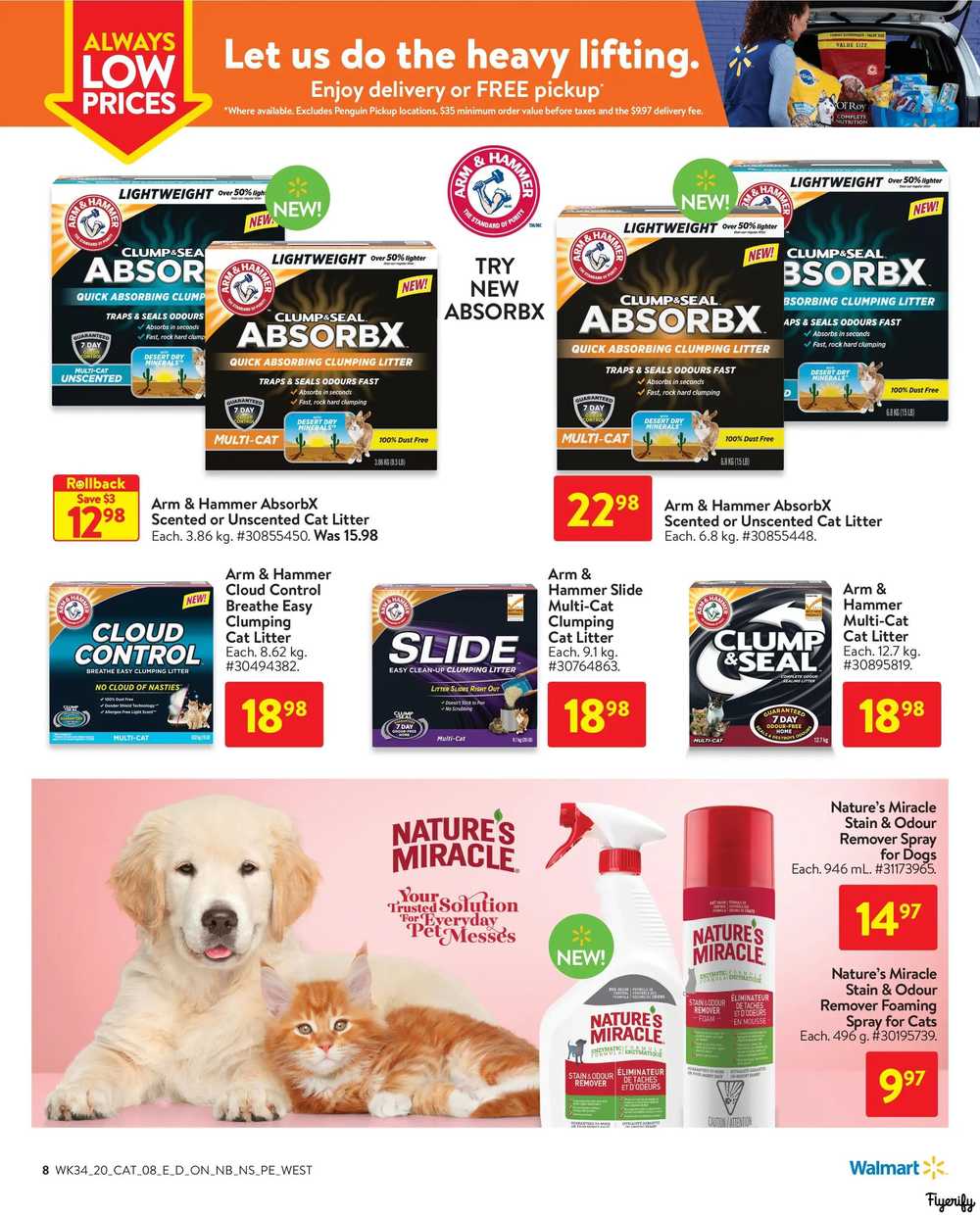 Walmart Pets Flyer September 17 to 30 Canada