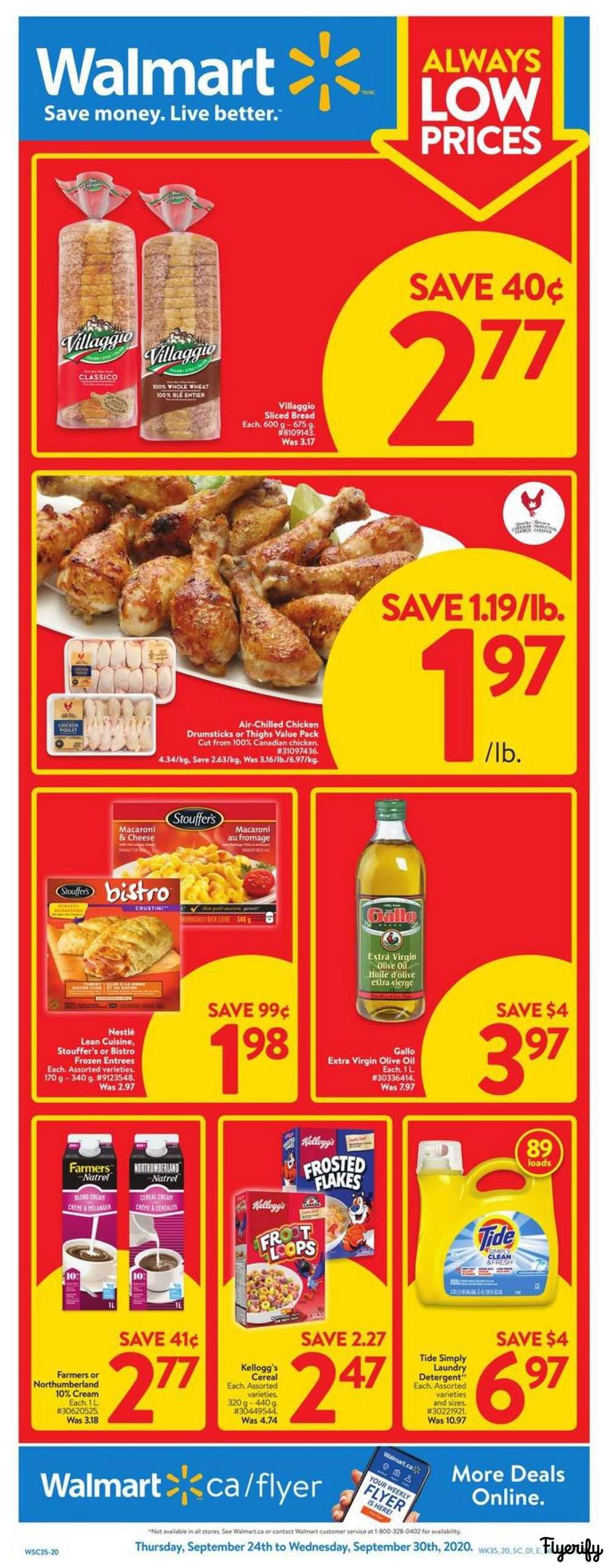 Walmart (Atlantic) Flyer September 24 to 30 Canada