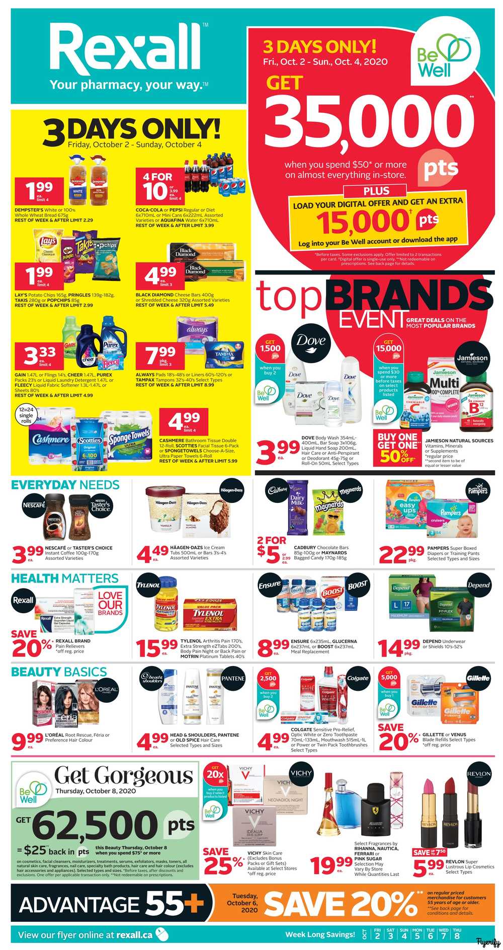 Rexall (ON) Flyer October 2 to 8 Canada