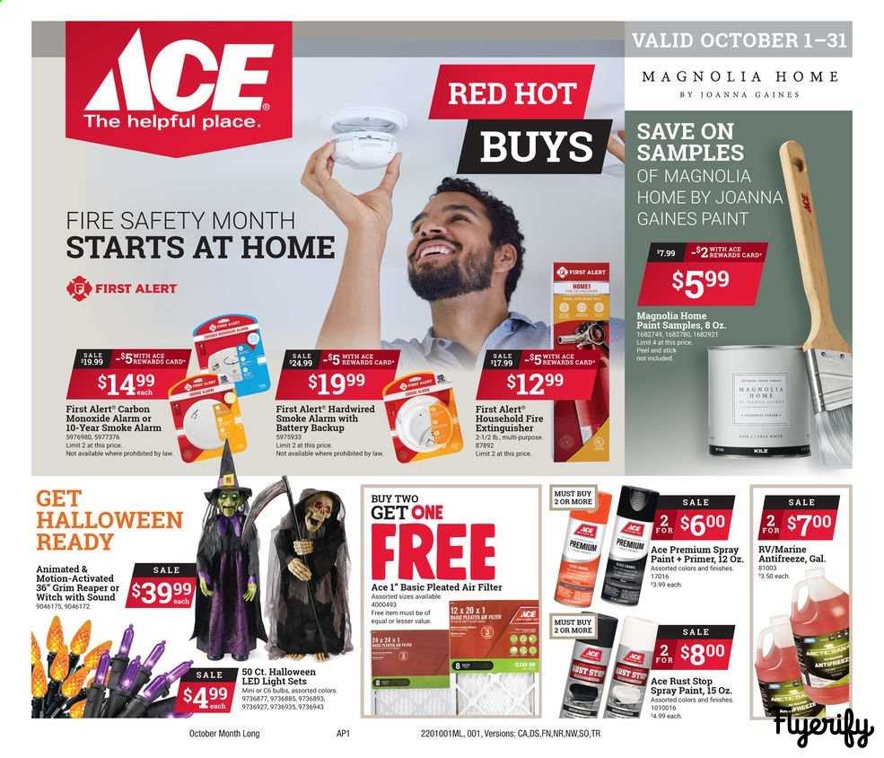 ACE Hardware Weekly Ad & Flyer October 1 to 31 Canada