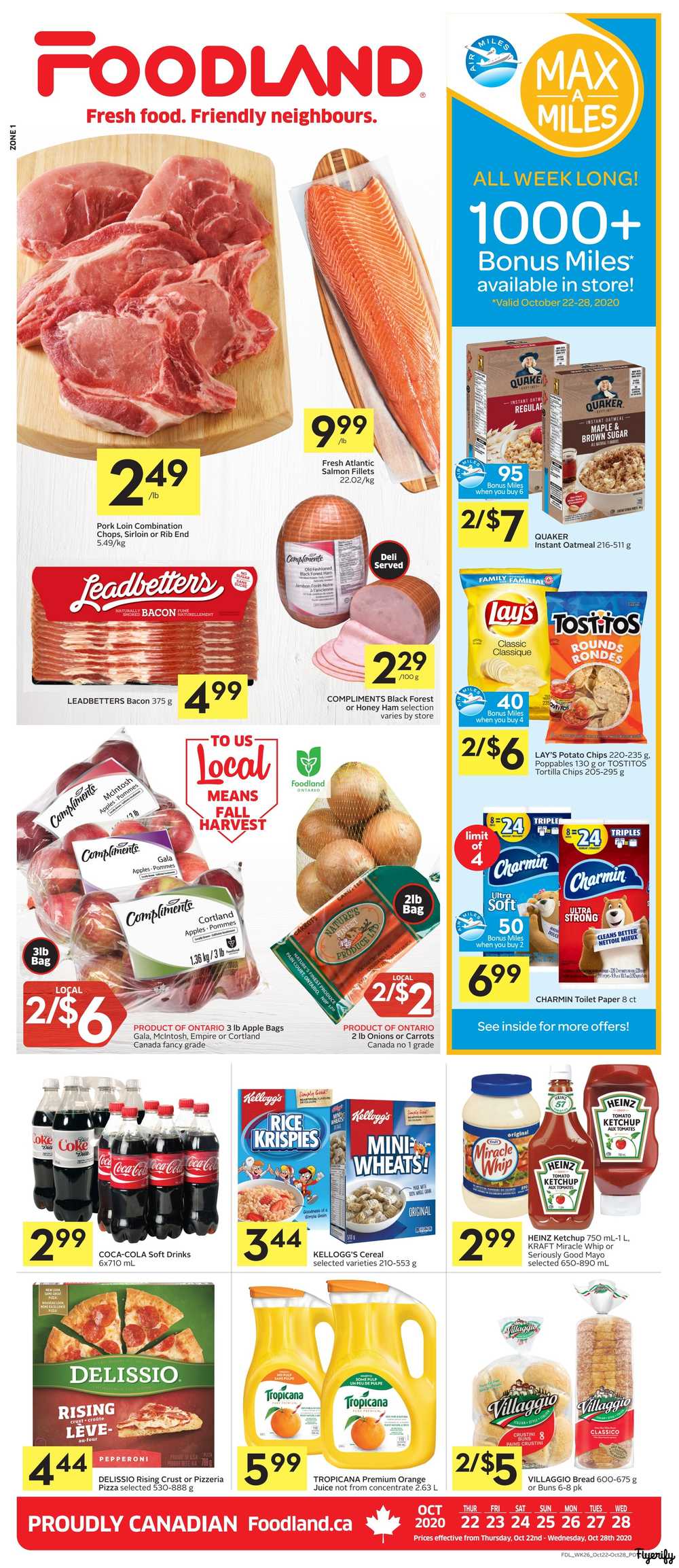 Foodland (ON) Flyer October 22 to 28 Canada