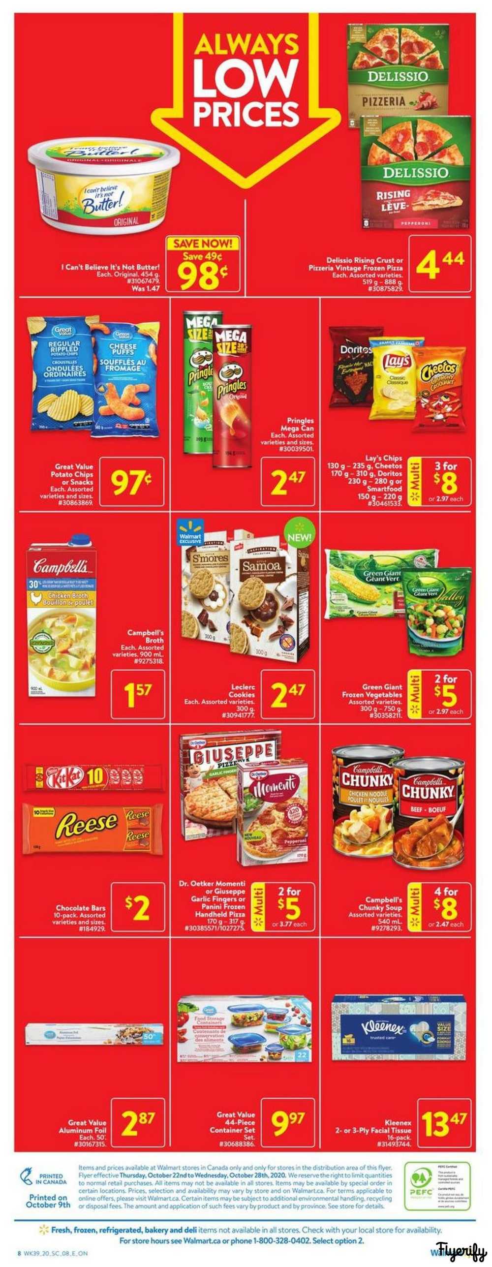Walmart (ON) Flyer October 22 to 28 Canada