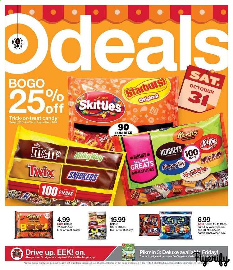 Target (What a treat) Weekly Ad & Flyer October 23 to November 6 Canada