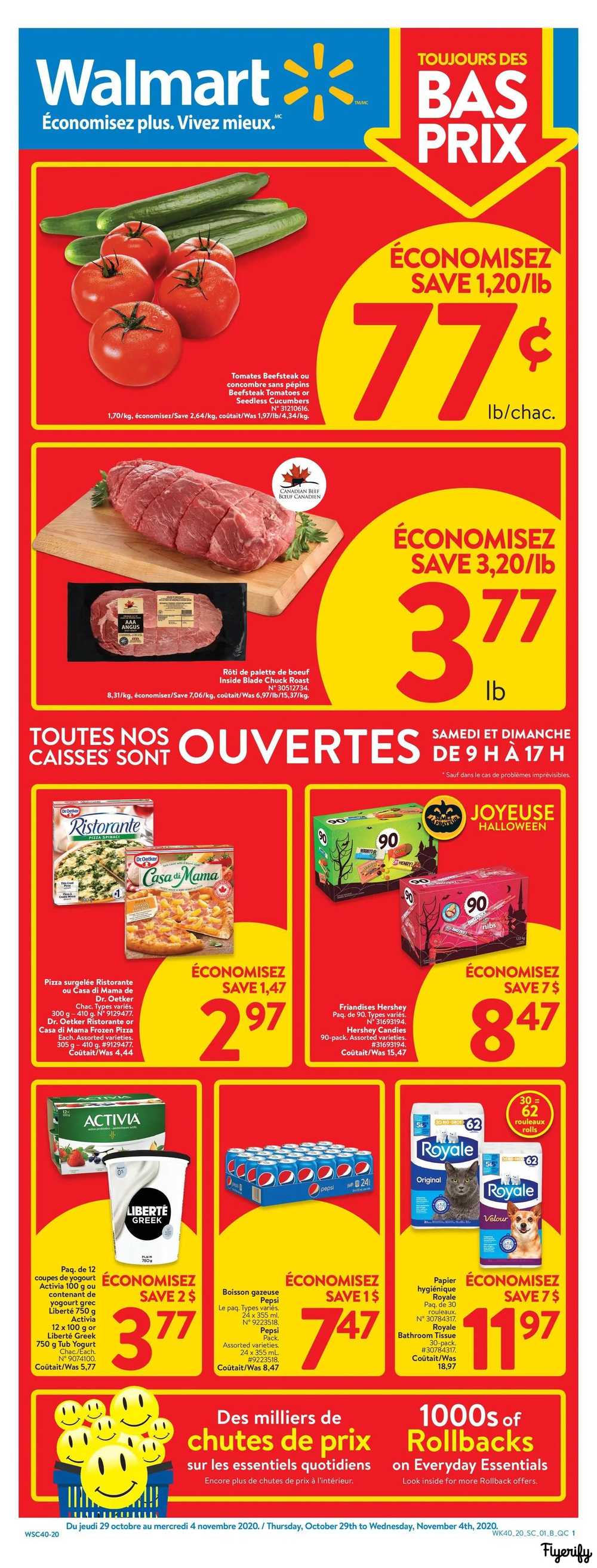 crystal flyer walmart