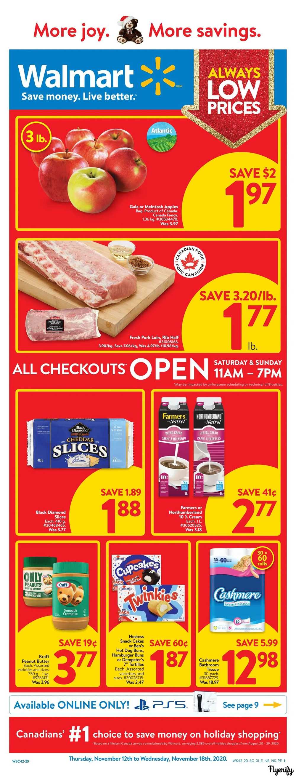 crystal flyer walmart