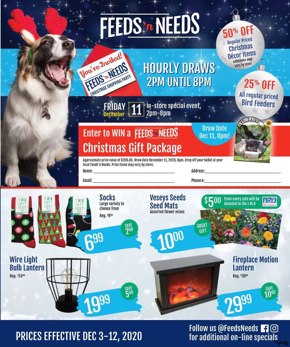 ShurGain Feeds'n Needs Flyers