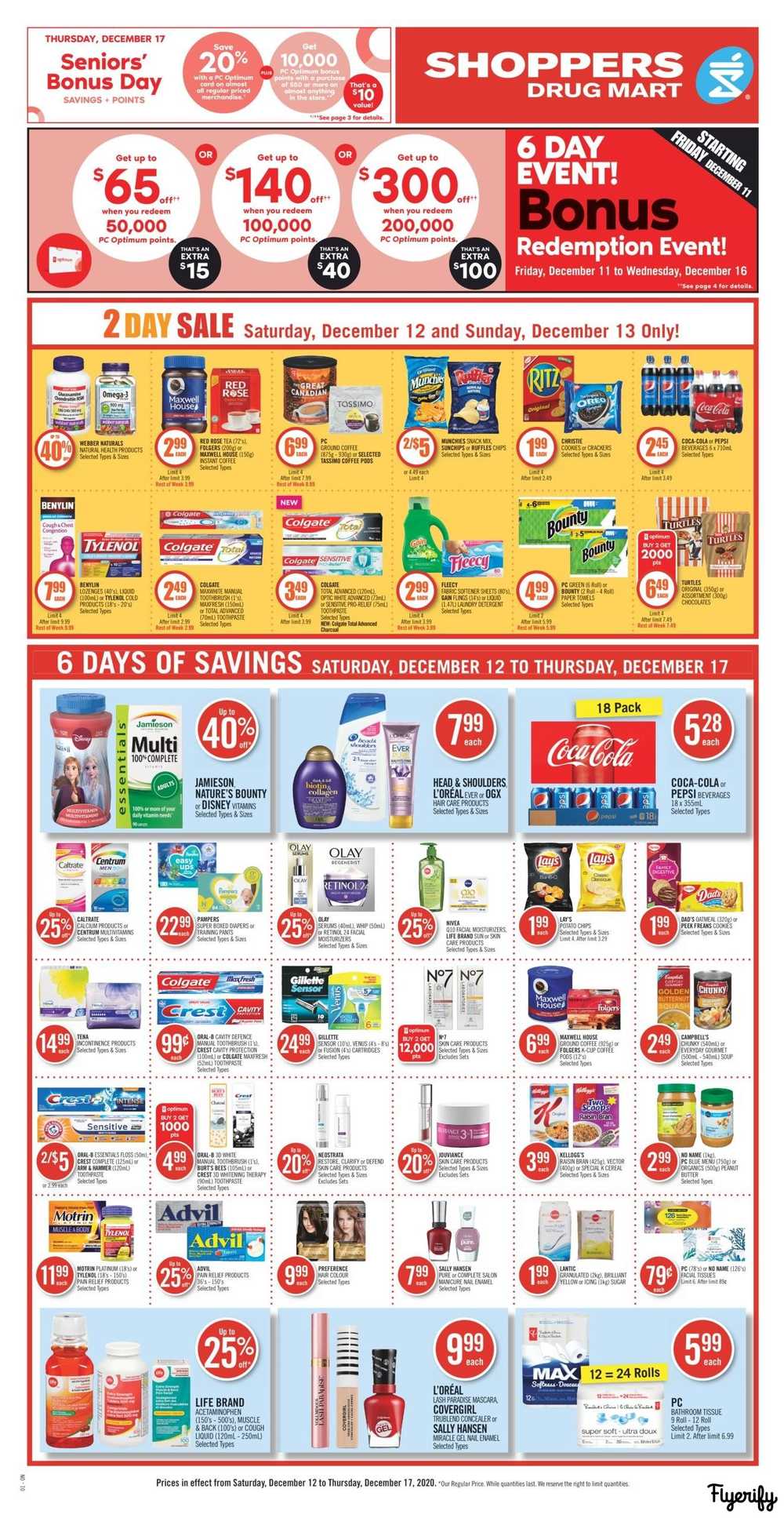 Shoppers Drug Mart (ON) Flyer December 12 to 17 Canada