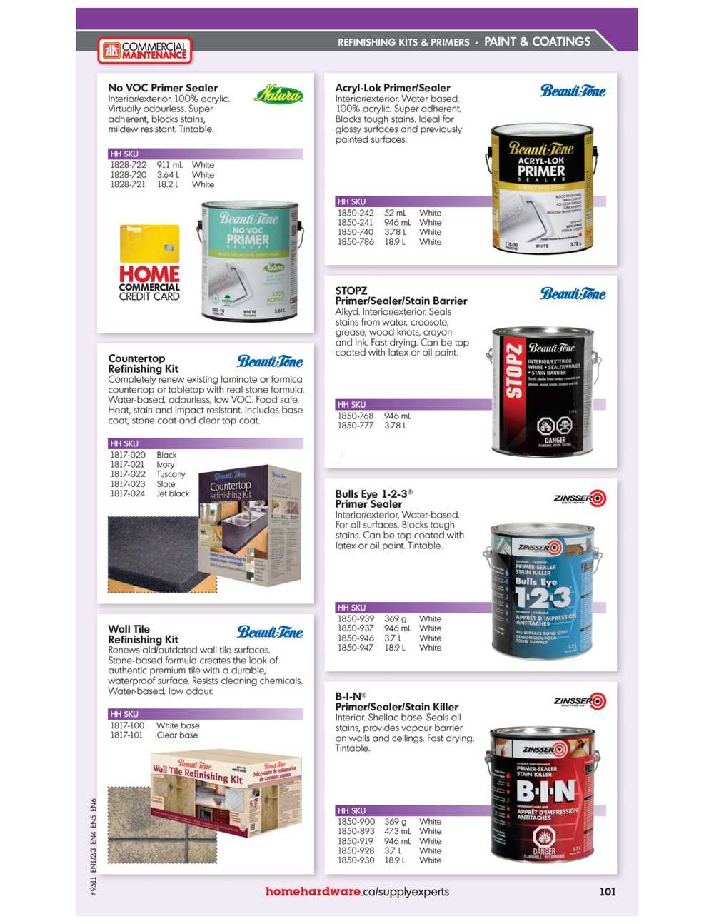 Home Hardware Commercial Maintenance Catalogue Canada