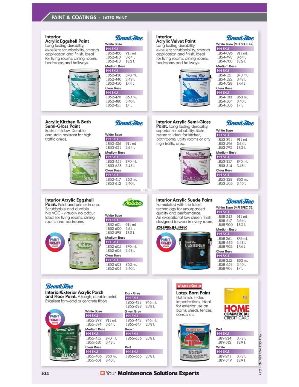 Home Hardware Commercial Maintenance Catalogue Canada